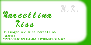 marcellina kiss business card